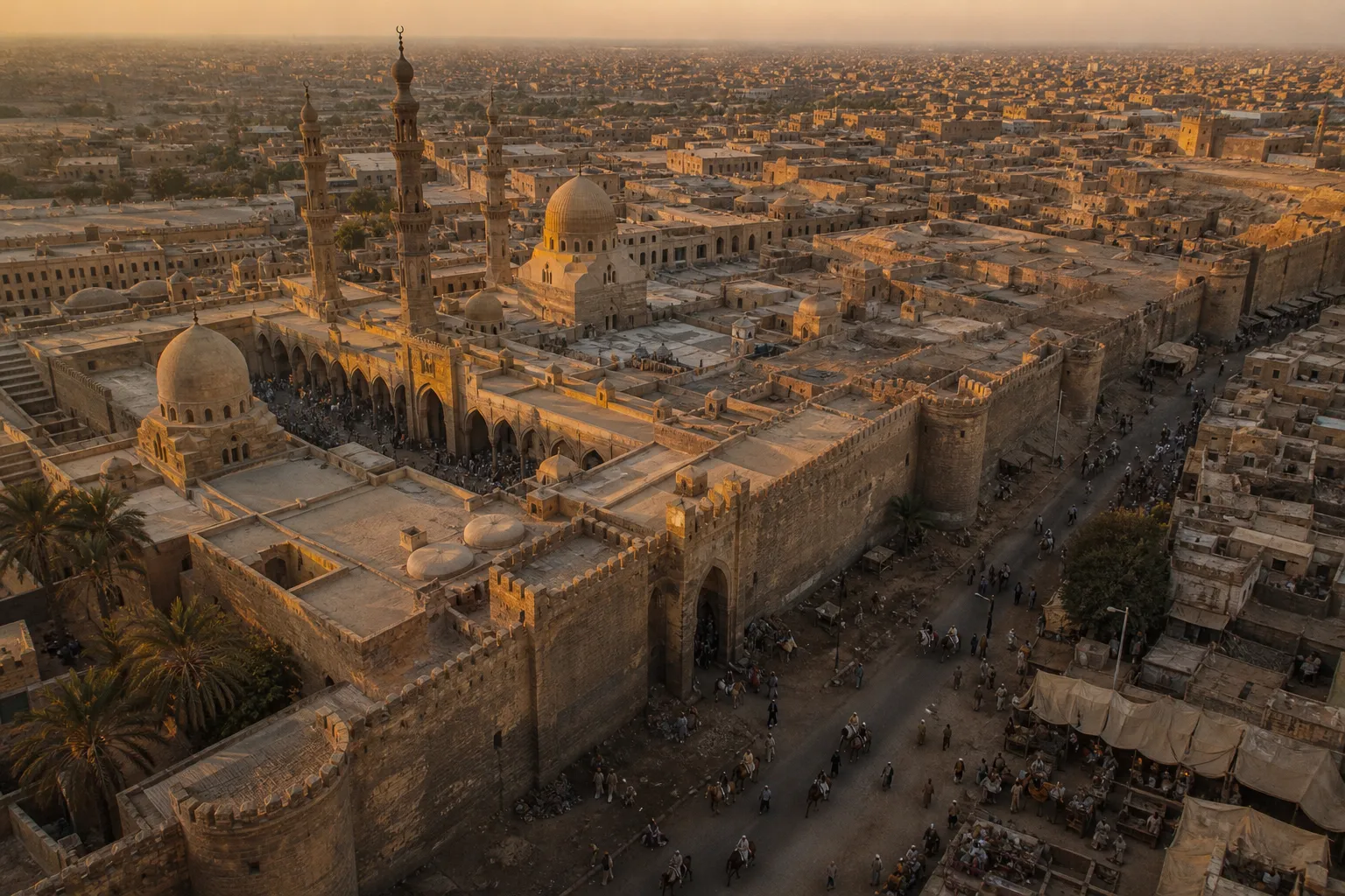 الدولة الفاطمية في مصر بين الأزهر الفاطمي وأسوار القاهرة التاريخية