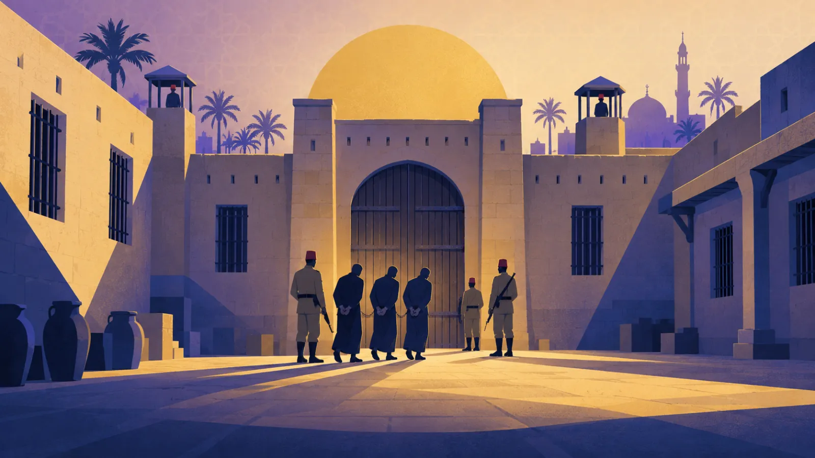 سجن مصري في عشرينيات القرن الماضي حيث بدأ لقب عشماوي الحقيقي