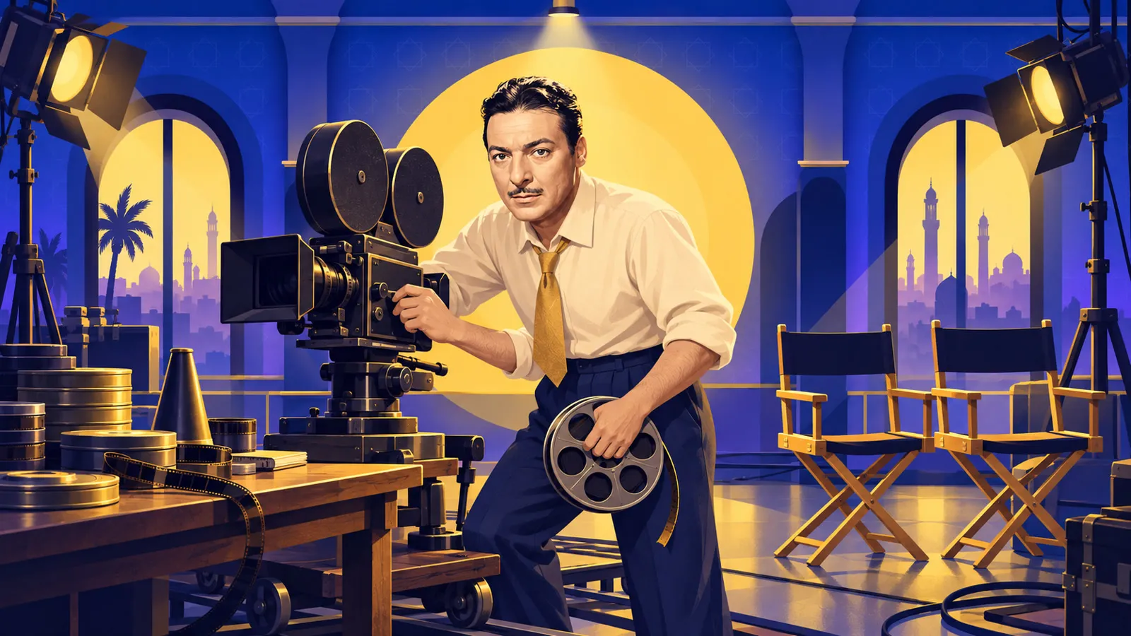 رشدي اباظة ولبني عبد العزيز ثنائي السينما المصرية في أفلام الستينيات