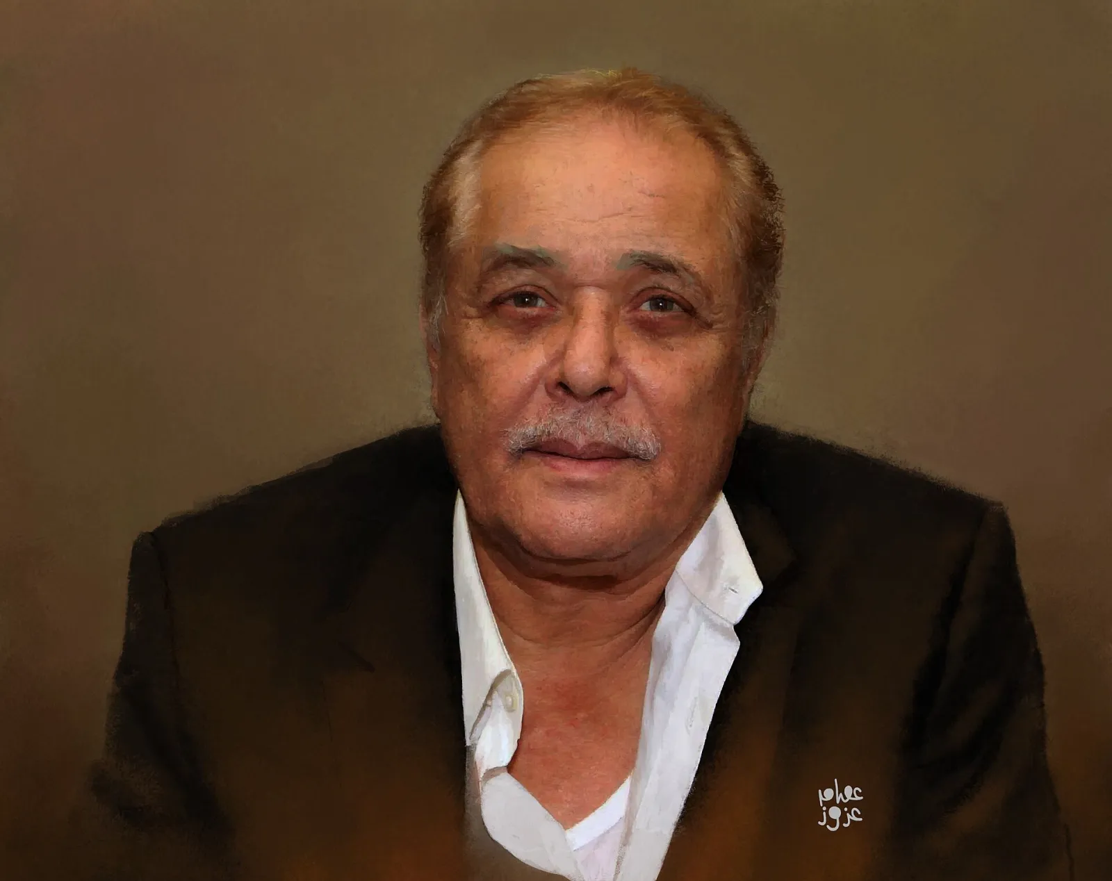 محمود عبد العزيز بطل مسلسل رأفت الهجان في دور الجاسوس المصري