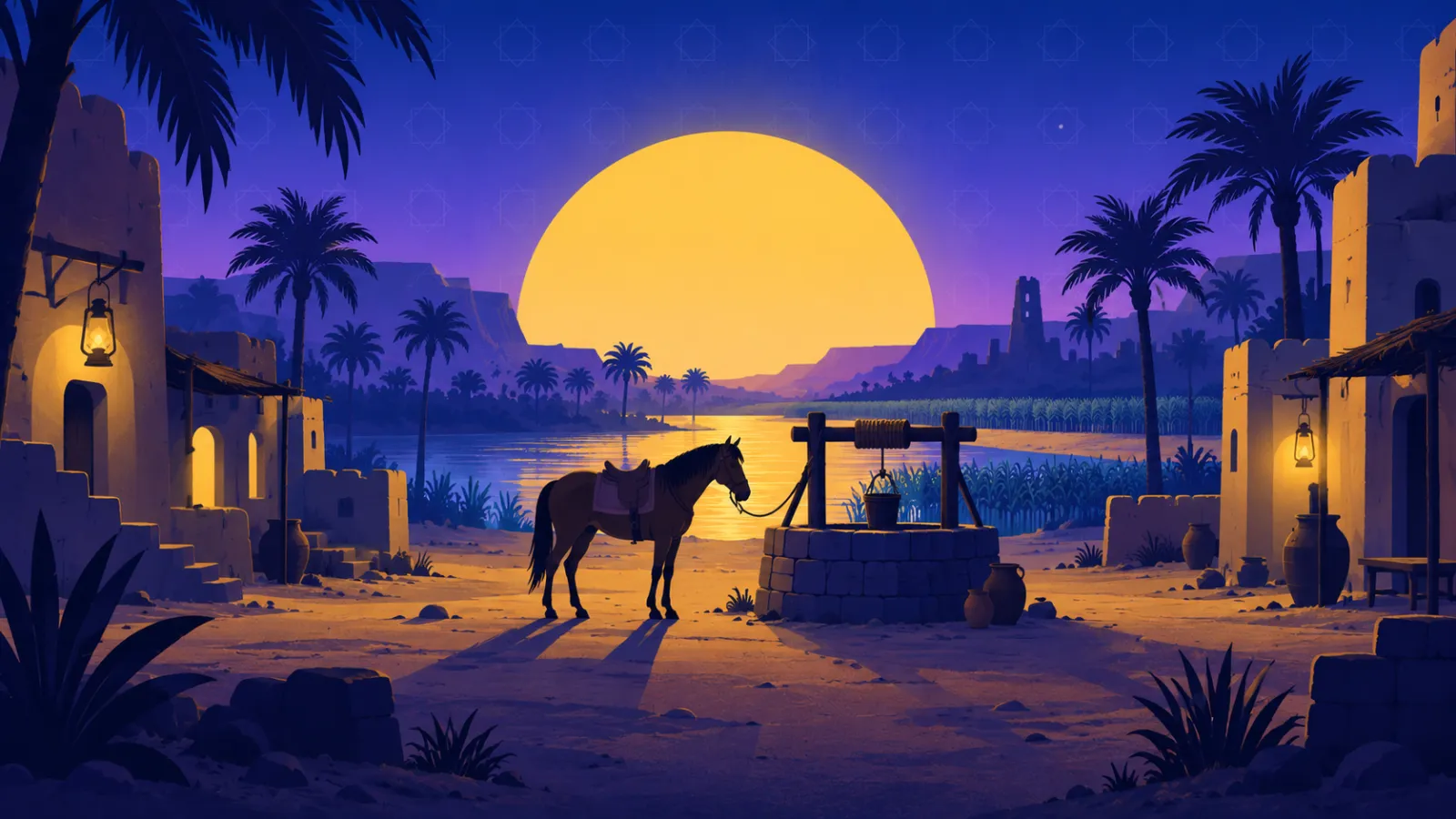 قرية في صعيد مصر في الأربعينيات حيث تدور قصة فيلم فرقة الموت