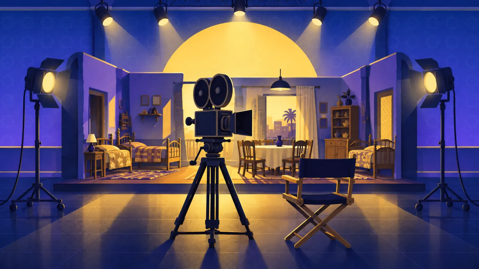 المخرج هنري بركات مخرج فيلم أفواه وأرانب لفاتن حمامة