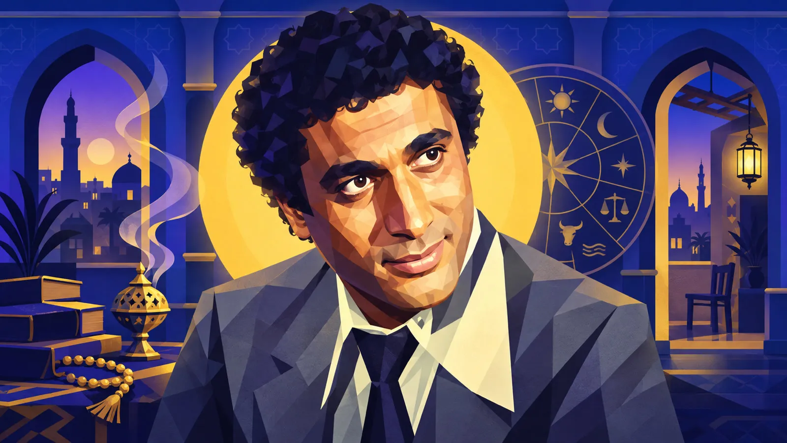 أحمد زكي في البيضة والحجر بدور مدرس الفلسفة مستطاع الطعزي