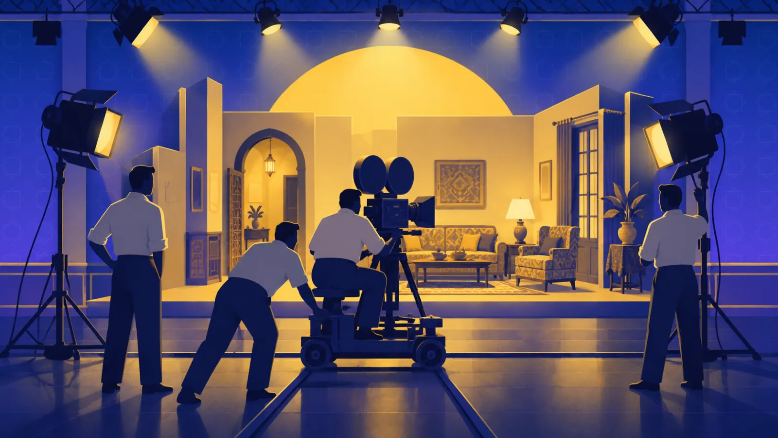 ستوديو مصر حيث صُوّر فيلم إشاعة حب لعمر الشريف و سعاد حسني