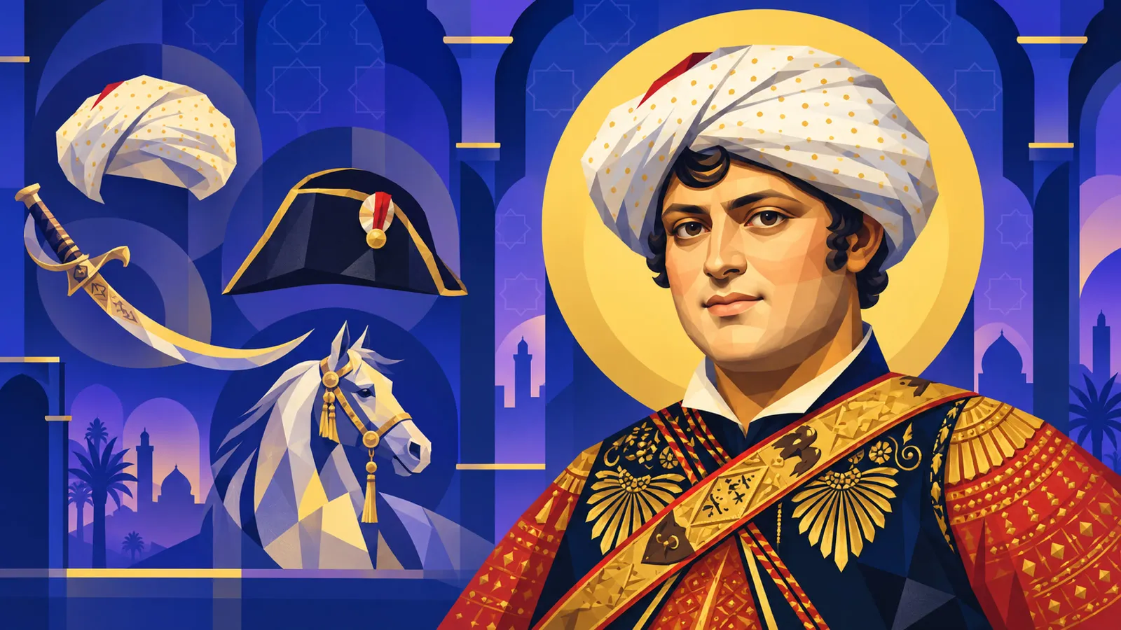 من هو رستم رضا؟ قصة المملوك الذي أهداه شيخ مصري لنابليون فصار ظله 15 عاماً