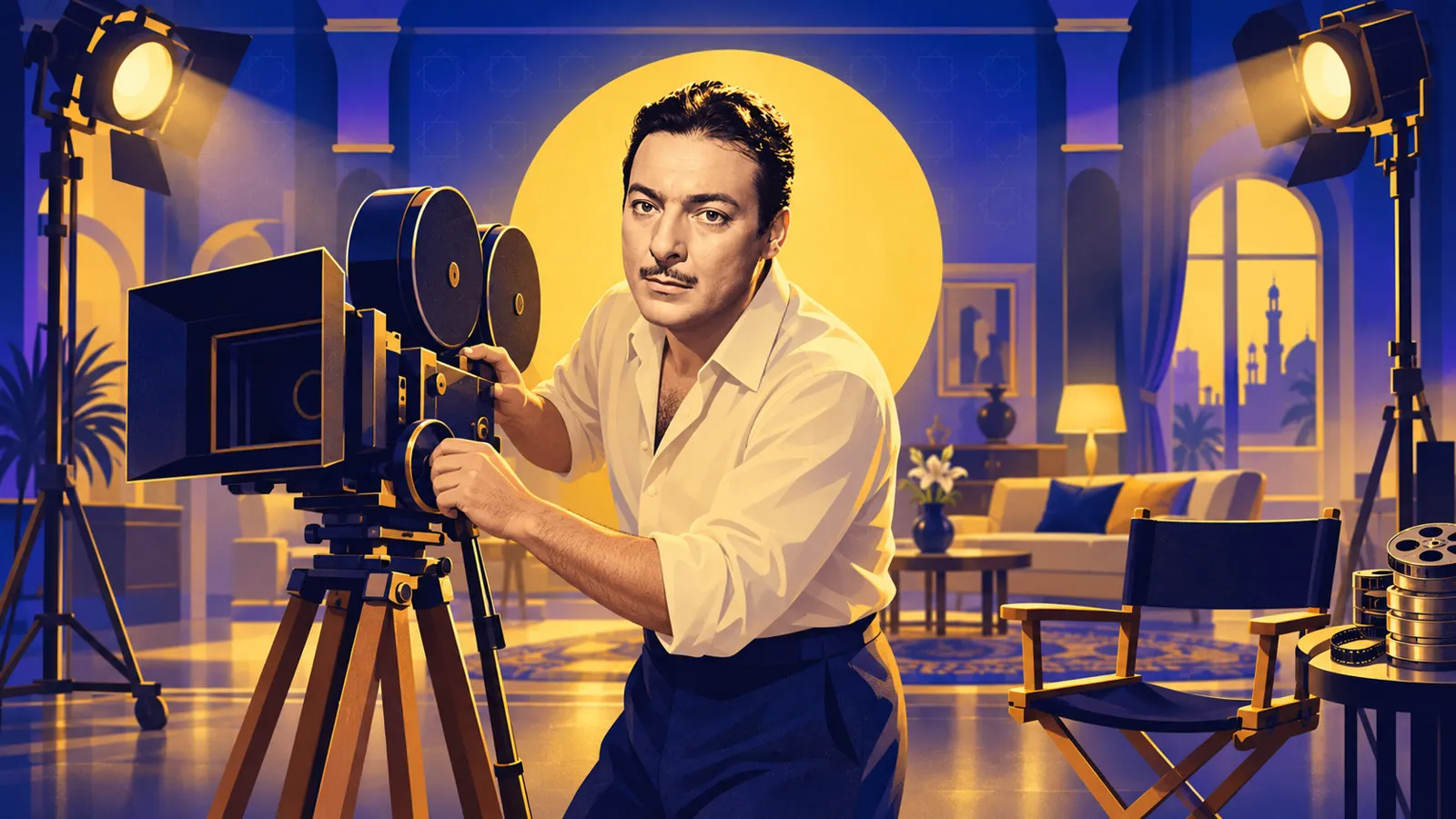 رشدي اباظة وسعاد حسني ثنائي السينما المصرية الأشهر في الستينيات والسبعينيات
