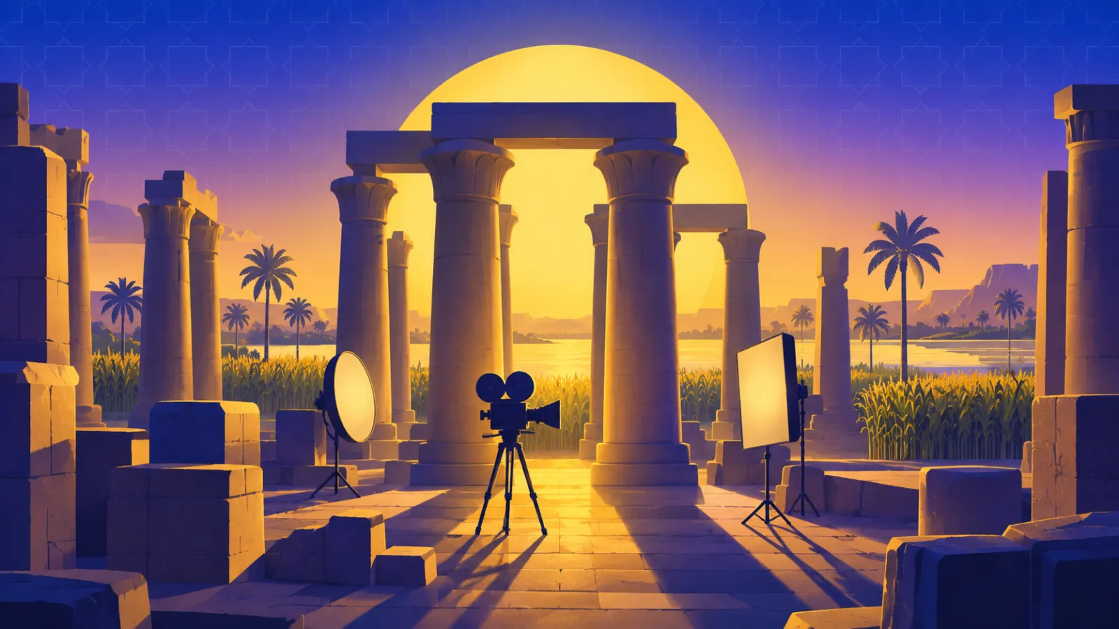 موقع تصوير فيلم صراع في الوادي الذي جمع فاتن حمامة وعمر الشريف
