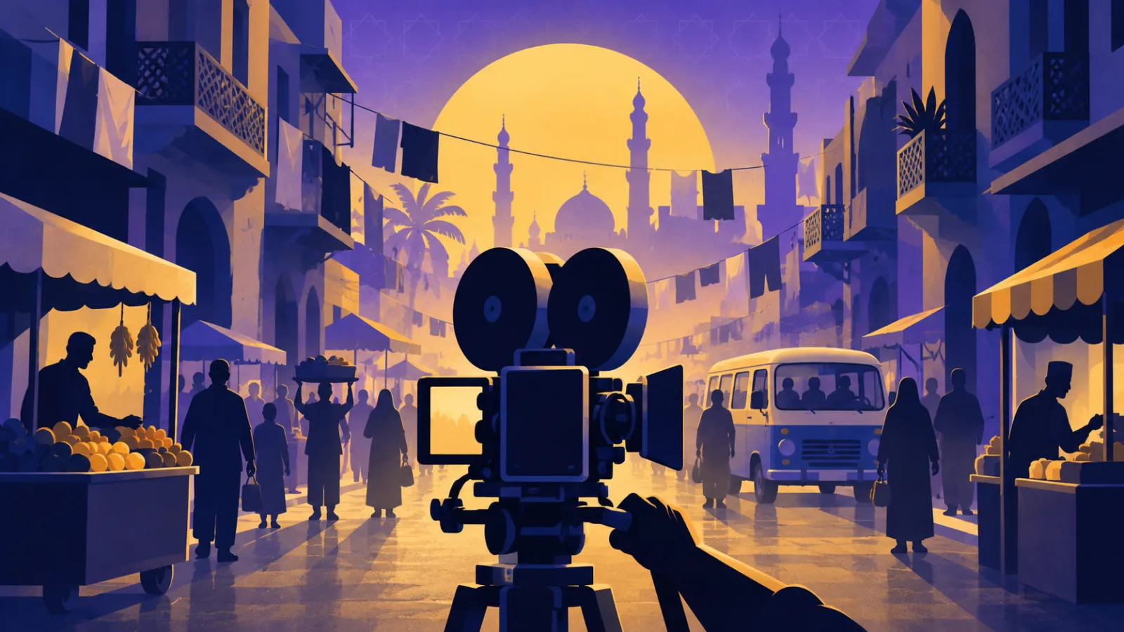 شارع قاهري شعبي يجسد بصمة محمد خان على السينما الواقعية المصرية