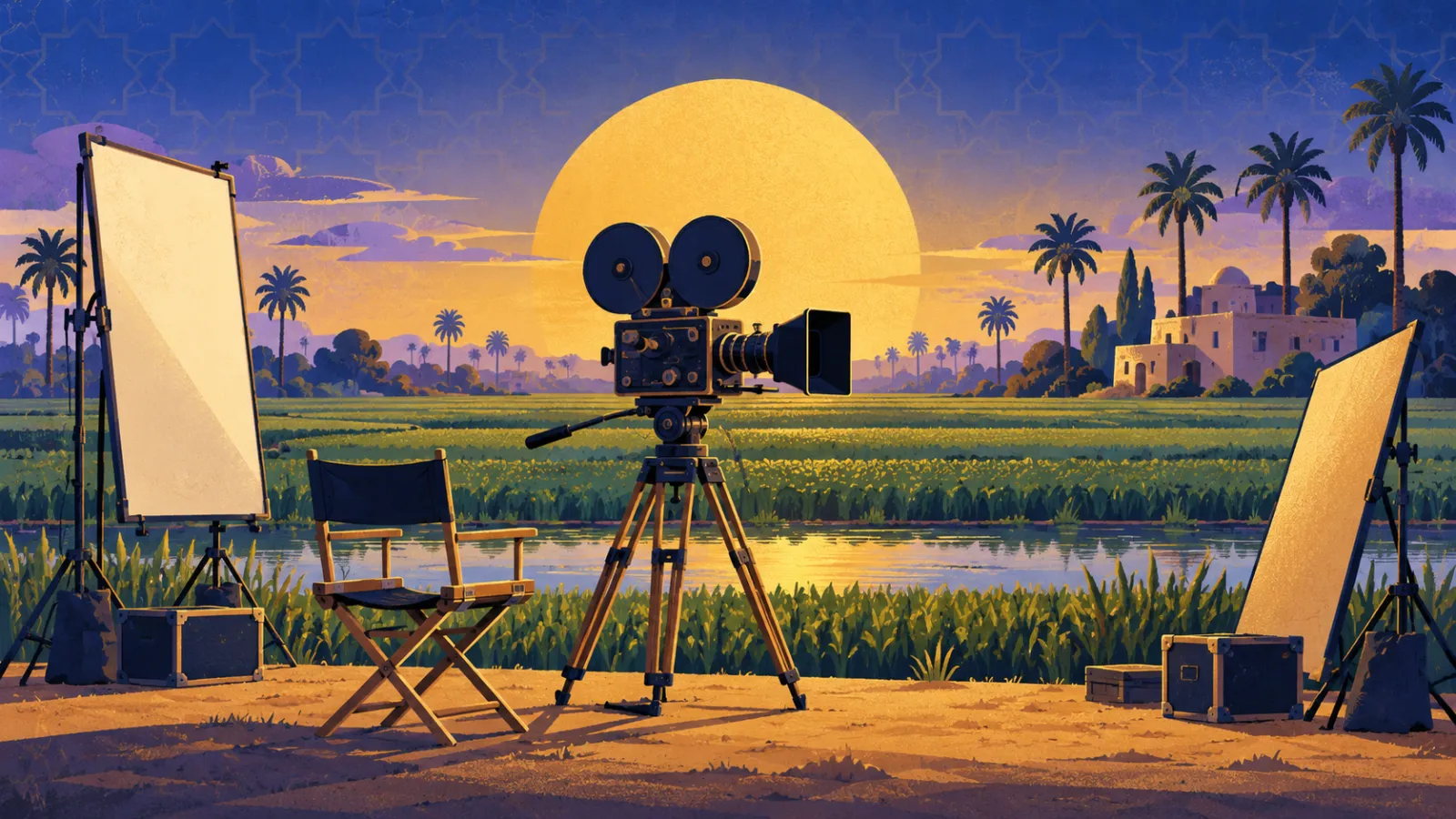 محمود ياسين شريك فاتن حمامة في بطولة فيلم أفواه وأرانب