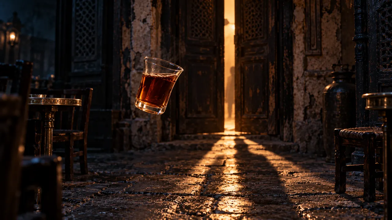 وهناك، عند الباب الوراني…