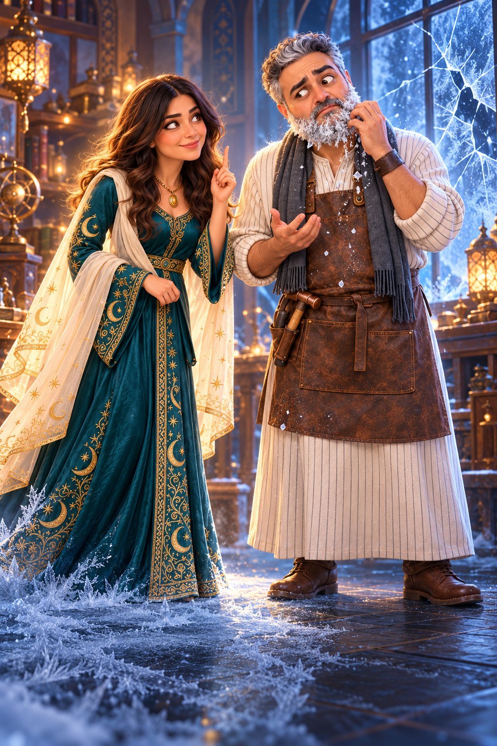 شيءٌ إذا أعطيتَه زاد ولم ينقص! غضب الساحر، لأنه لا يعرف إلا الأخذ.