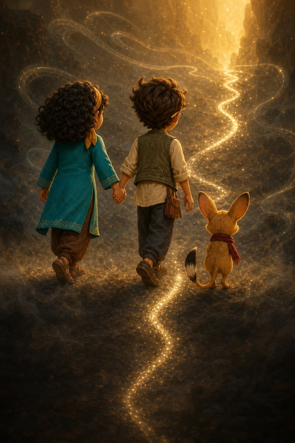 تِن... تِن... ولحنٌ ضعيف يدندن في الصمت. إنها ريحهم المحبوسة، وهي تناديهم.