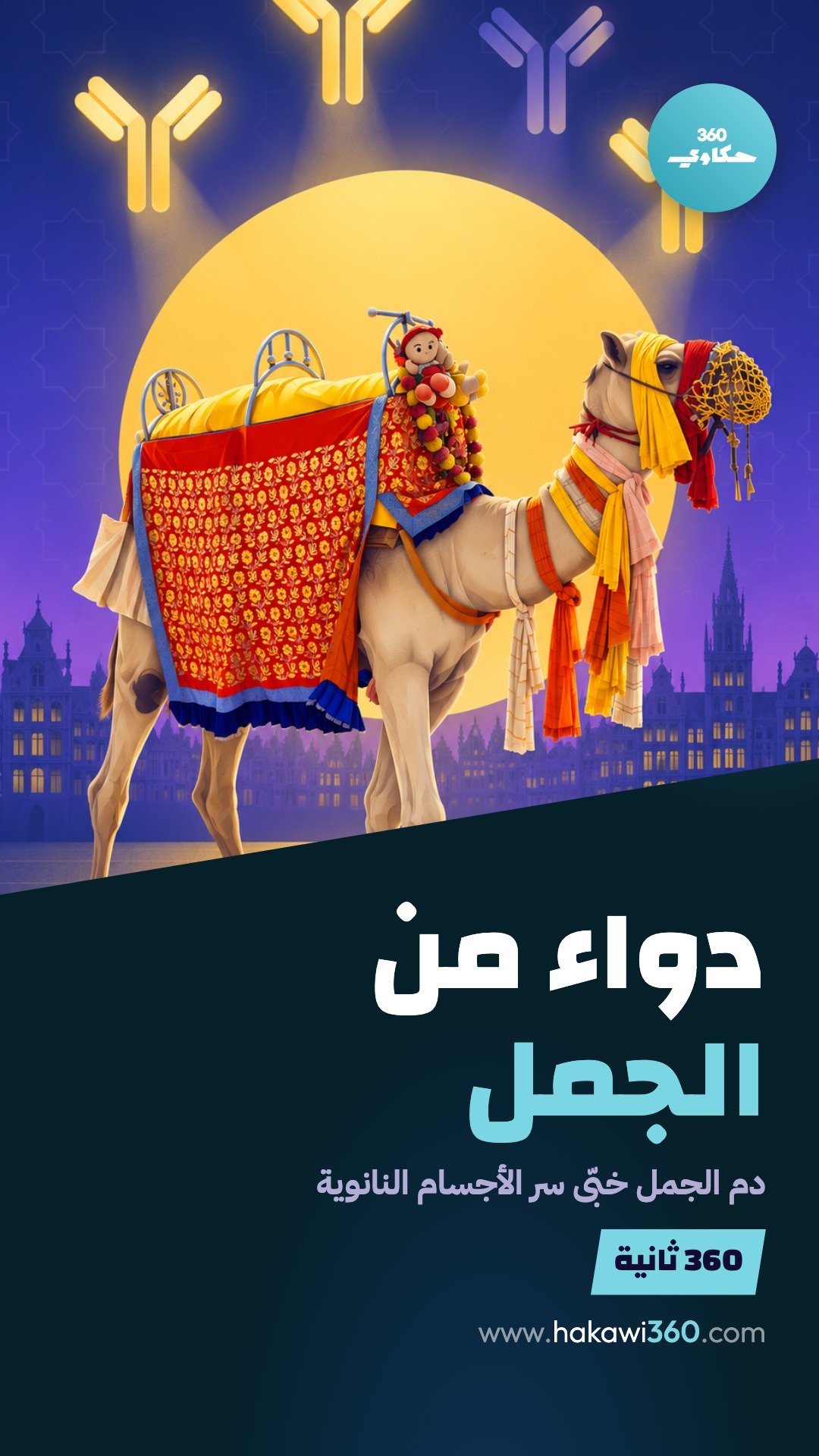 أدوية من دم الجمل: كيف قاد اكتشاف «الأجسام النانوية» في بروكسل إلى أول دواء معتمد منها؟
